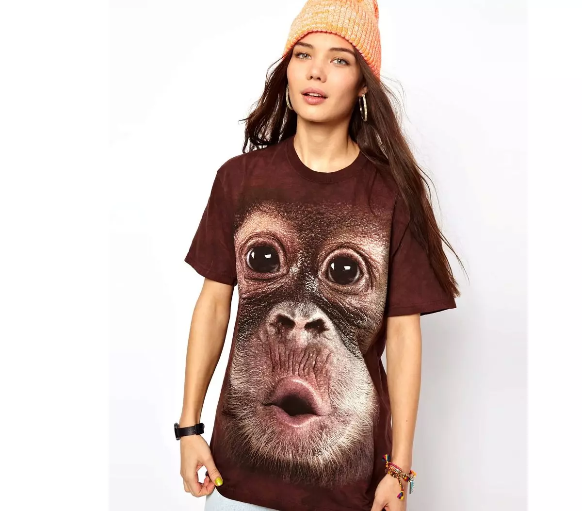 3D T-shirt (88 foto's): Modellen, wêrmei't 3D T-shirts drage 14563_4