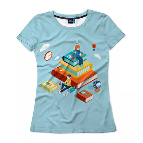 T-shirt 3D (88 photos): modèles, avec lesquels portant des t-shirts 3D 14563_74