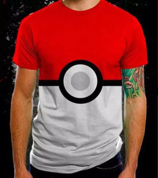 T-shirt dengan Pokemones (62 foto) 14565_36