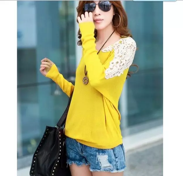 Yellow T-shirt (52 photos): What to wear 14570_41