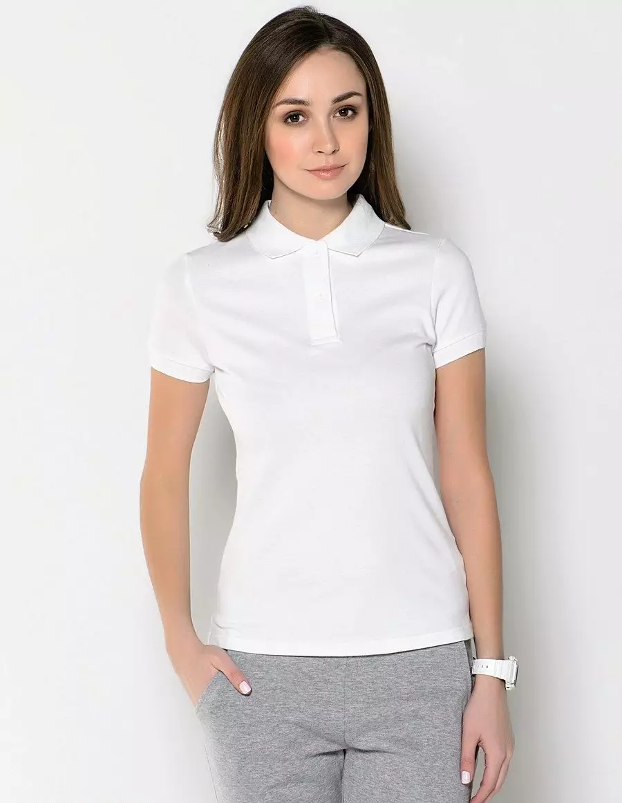 Bílé tričko bez obrázku: Co nosit ženské tričko, co dělat, pokud je namalován, tričko s černými rukama, dlouho 14582_14