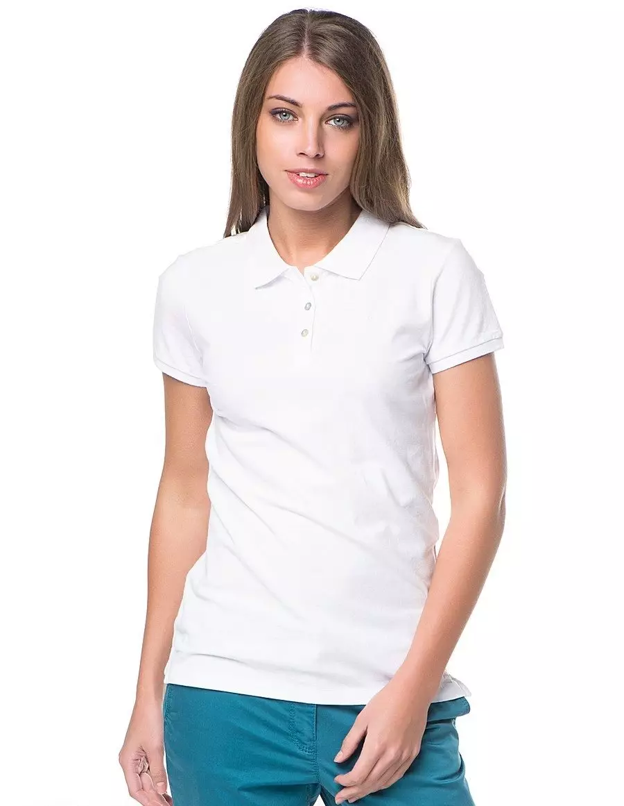 Bílé tričko bez obrázku: Co nosit ženské tričko, co dělat, pokud je namalován, tričko s černými rukama, dlouho 14582_16
