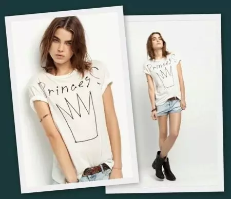 Baskı ile T-Shirt: Dövme Baskı, Siyah ve Beyaz, Dondurma ve Kedi Resmi ile Kadın 14585_152
