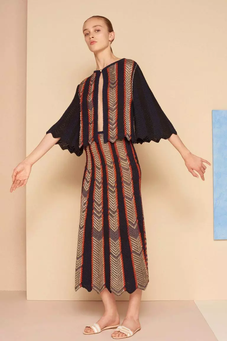 針織裙子（80張）：穿什麼，鉛筆，長短，彈性，灰色，黑色，白色 14613_28
