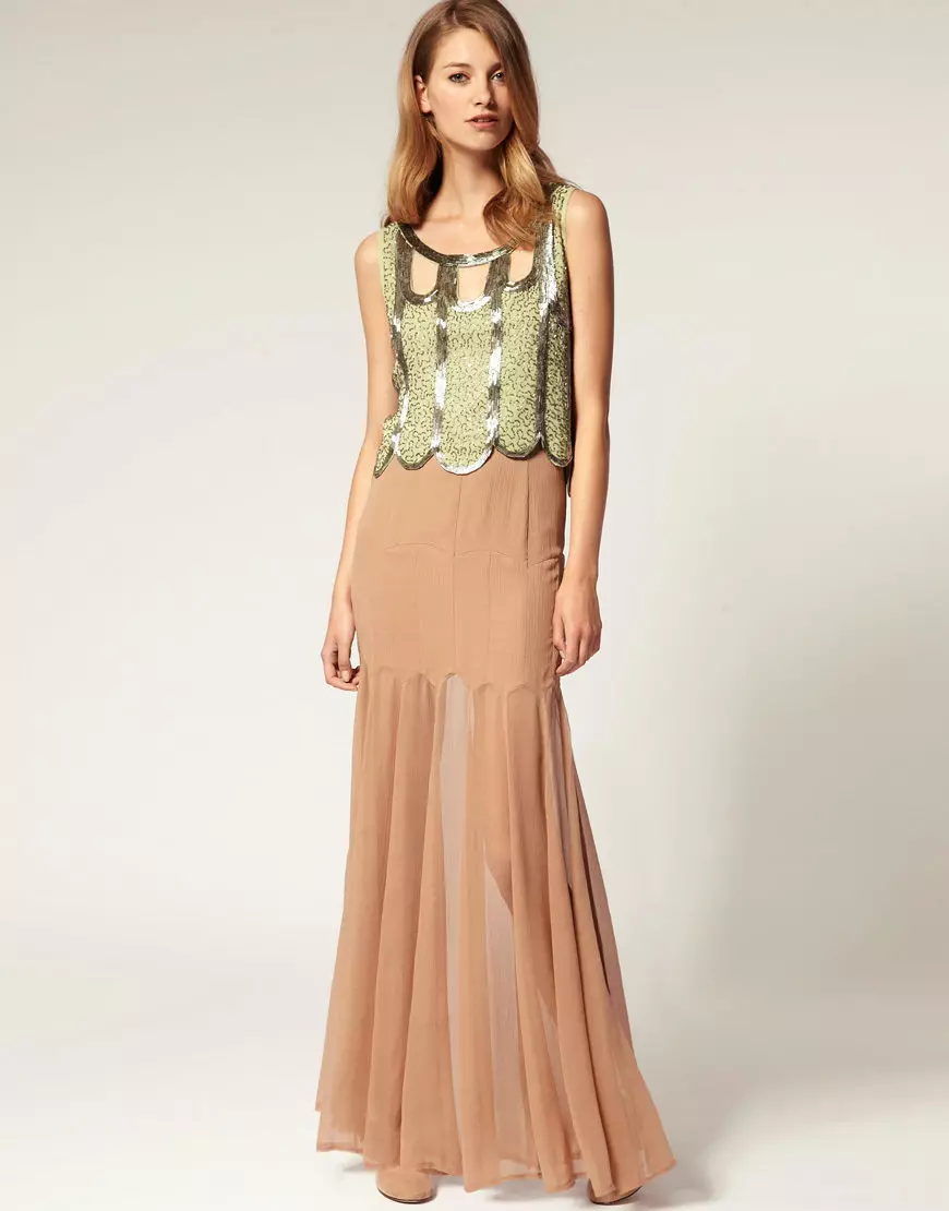 Long Nederdel (117 Billeder): Fashion Trends, Smukke Maxi Skirt Modeller 14617_14