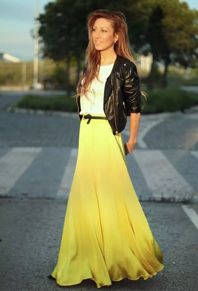 Długie spódnice (117 zdjęć): Trendy mody, piękne modele na spódnicy Maxi 14617_26