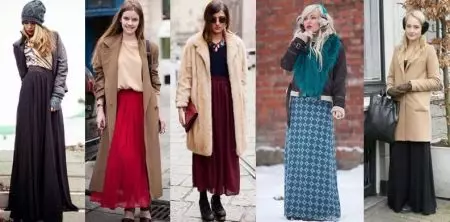 Long Nederdel (117 Billeder): Fashion Trends, Smukke Maxi Skirt Modeller 14617_43