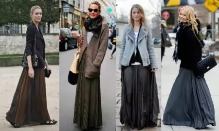 Długie spódnice (117 zdjęć): Trendy mody, piękne modele na spódnicy Maxi 14617_50