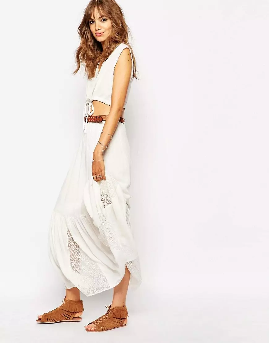 ئۇزۇن يوپكىلار (117 پارچە): مودا يۈزلىنىشى, گۈزەل maxi skirt تىپلىرى 14617_74