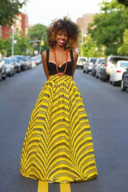 Skirts verdhë (102 foto): Çfarë është e veshur, laps dhe diell, të gjatë në dysheme dhe të shkurtër, me të zezë, blu, jeshile dhe të bardhë 14623_39