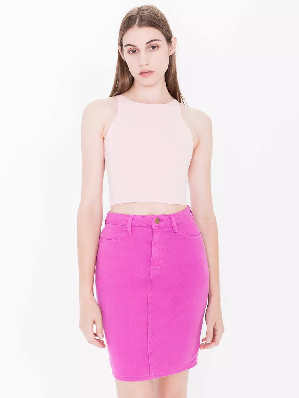Faldas rosadas (150 fotos): lo que lleva, largo y corto, lápiz y exuberante sol, rosa suave y rosa brillante, con blanco, negro, largo 14630_91