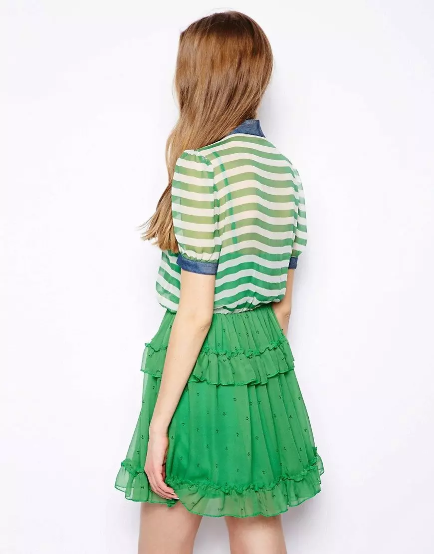 ショートスカート（133写真）：ハイウエスト、ホワイト、ブラック、レッドの着用、スタイル、緑豊かなもの 14632_39
