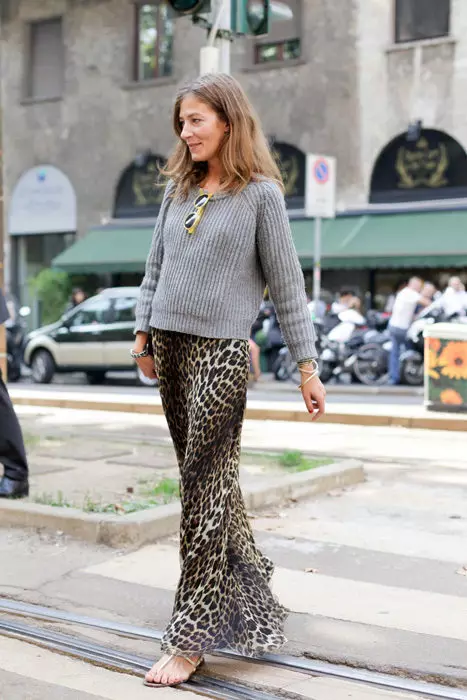 Leopard Skirt (foto 58): Ihe ị ga-eyi, pensụl, ogologo n'ala na mkpụmkpụ 14639_28