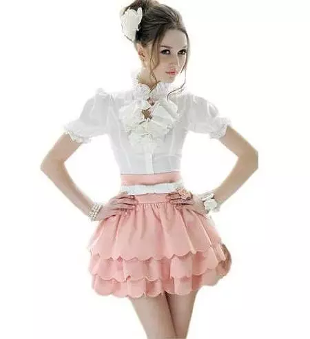 I-Multilayer Skirt-ubude