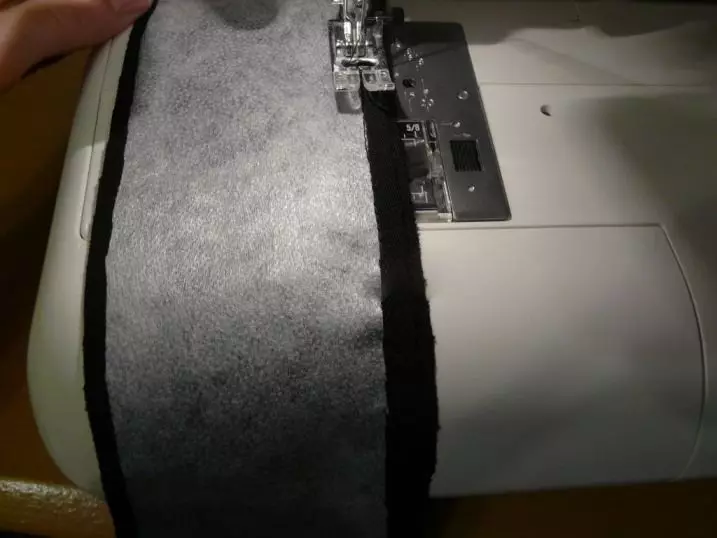 Blowing belt for a semolfer skirt (conical skirt)