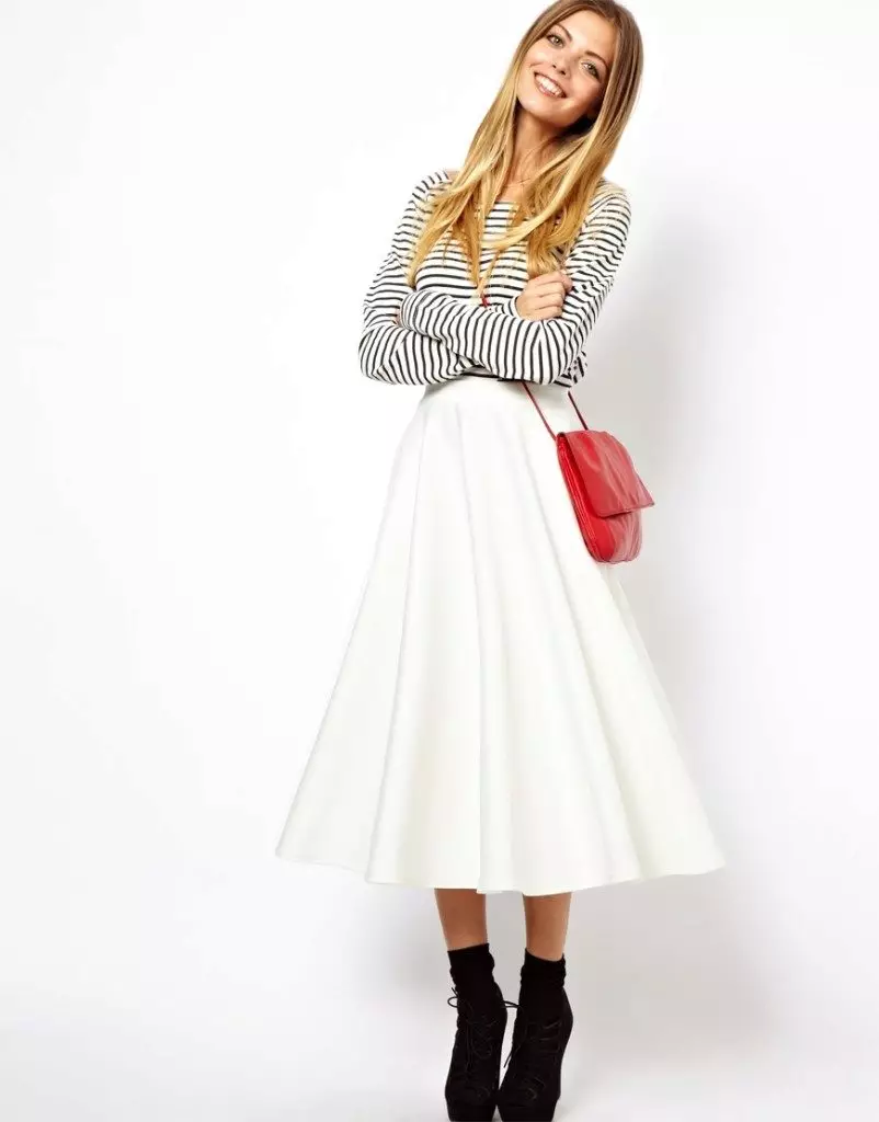 კონუსური skirt for slim girls