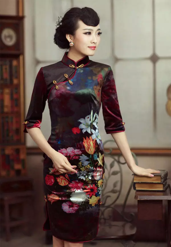 Joyas al vestido chino