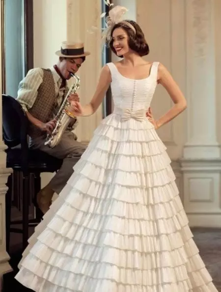 Vintage bröllopsklänning i ny onow