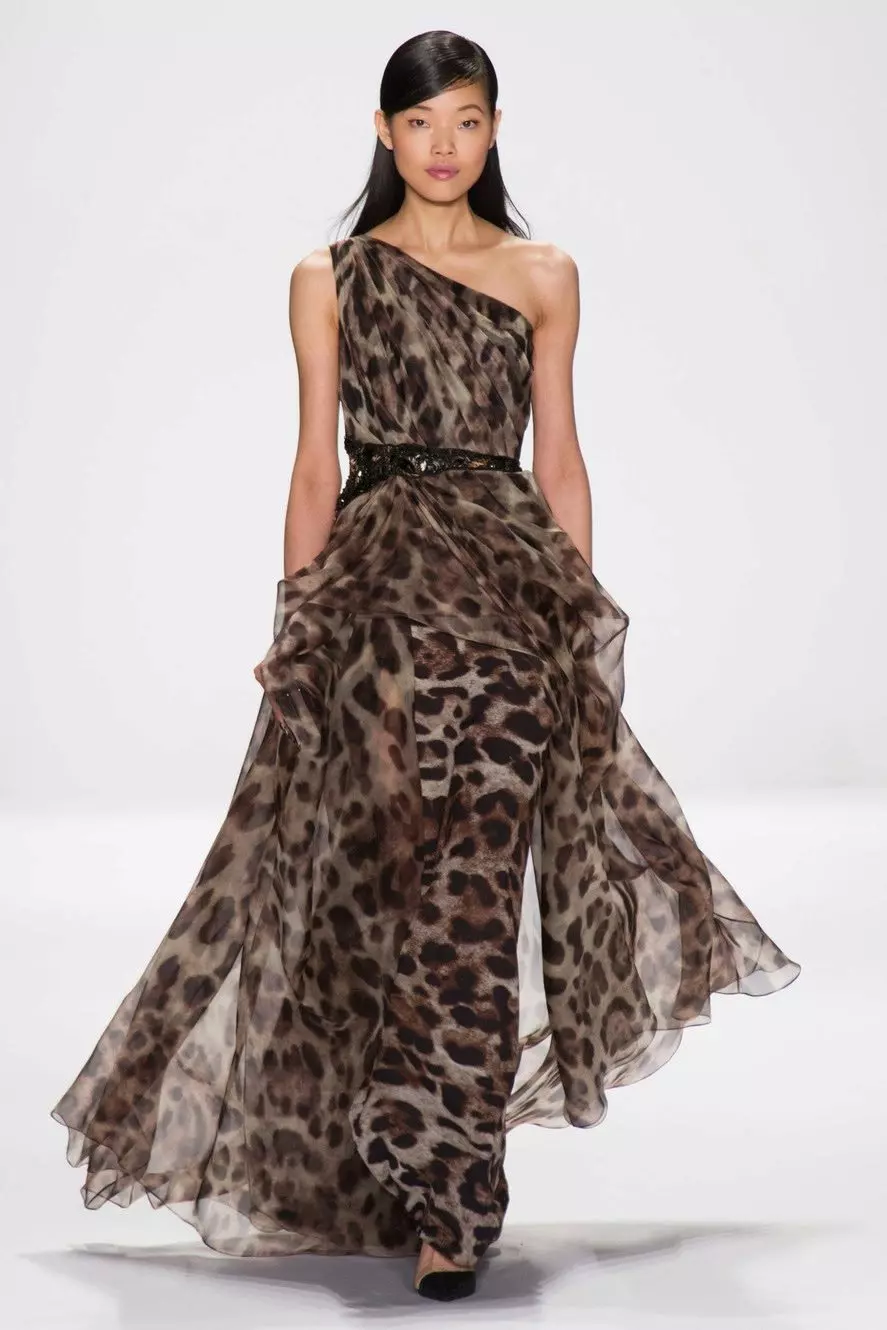 Kleit Leopardi printimisega