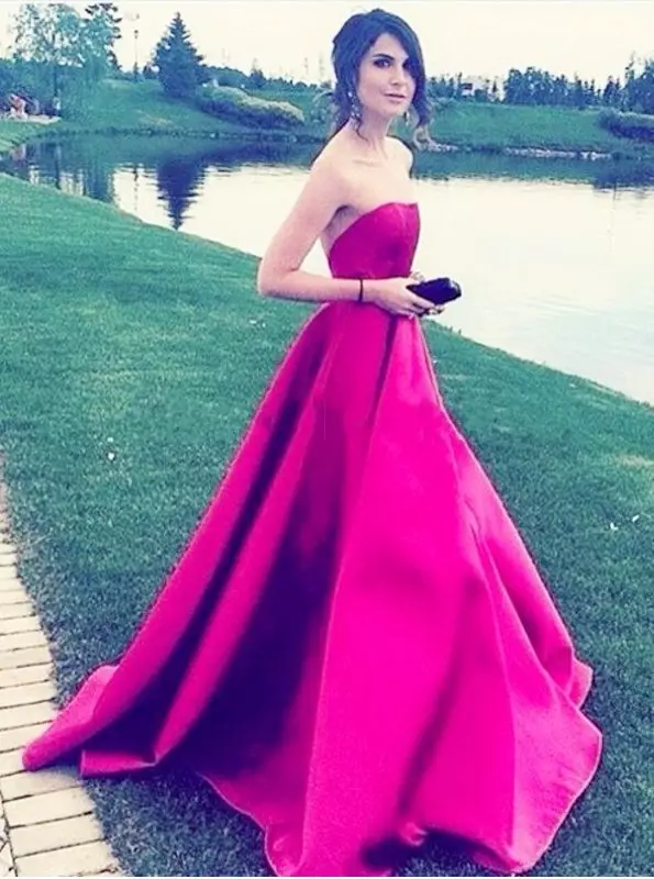 Dress Fuchsia Long