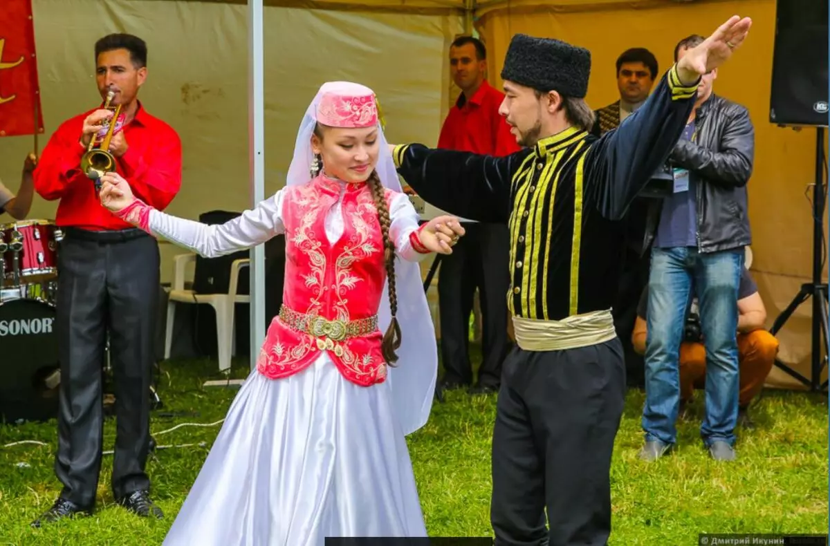 Национално одијело Татара (66 слика): Женски и бебински национални ТАТАРС Костими за девојчице 14773_12