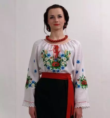 Ukrainian kostim nasyonal (60 foto): Pou ti fi, fi, gason, kostim timoun yo nan pèp yo nan Ikrèn 14774_19