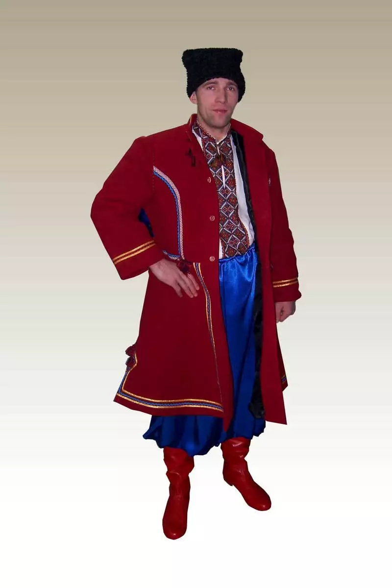 Kostumén nasional Ukrania (60 poto): Kanggo budak awéwé, awéwé, lalaki, umur, budak lalaki tina jalma Ukraina 14774_32