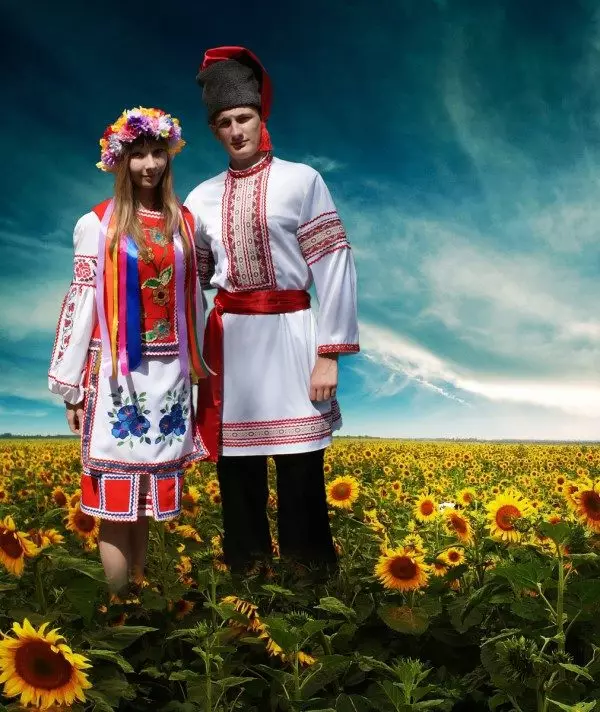 ウクライナ国立衣装（60枚の写真）：女の子、女性、男性、子供のウクライナの人々の衣装 14774_33