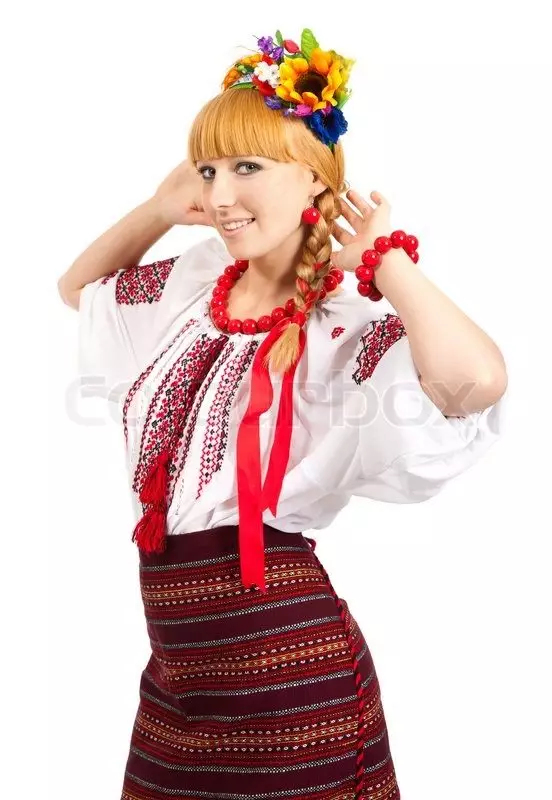 Ukrainsk nationaldräkt (60 bilder): För tjejer, kvinnlig, manlig, barnens kostym av ungdomarna i Ukraina 14774_55