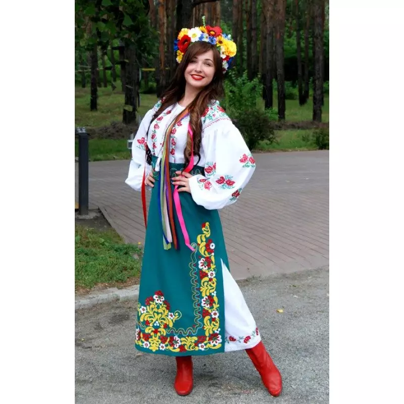 Ukrajinski nacionalni kostim (60 fotografija): Za djevojčice, ženski, muški, dječji kostim naroda Ukrajine 14774_7