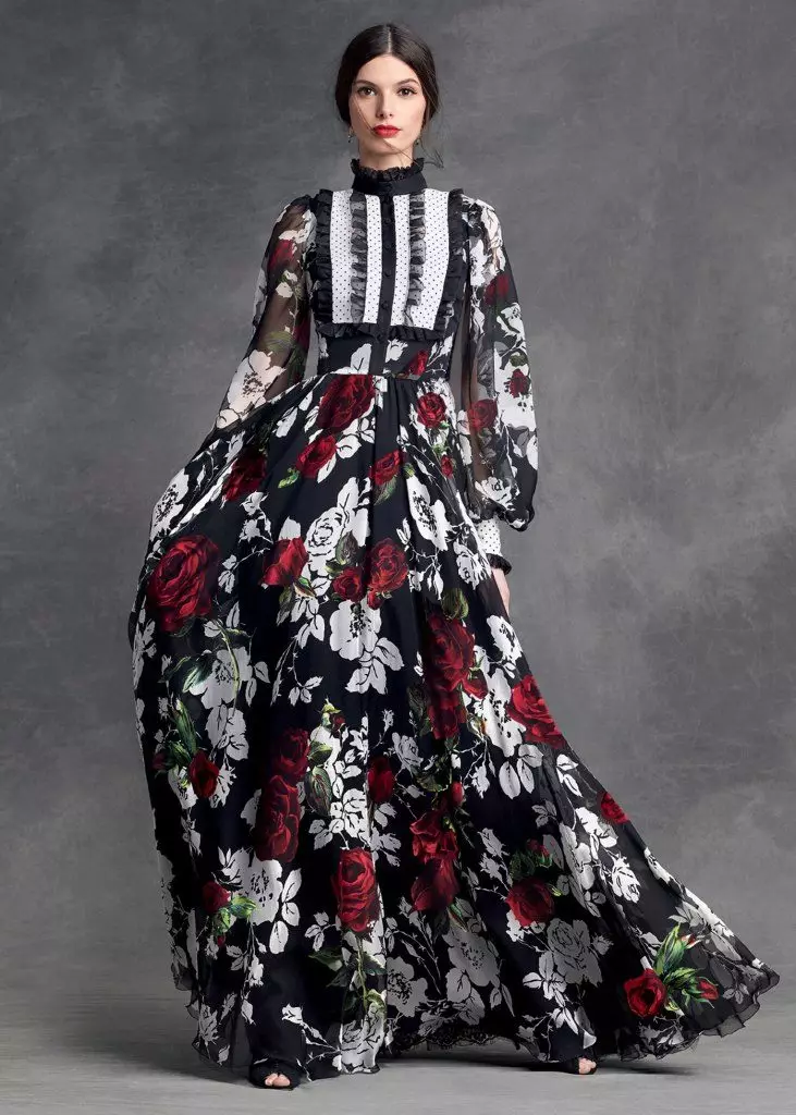 Vestit de flors de Dolce i Gabbana