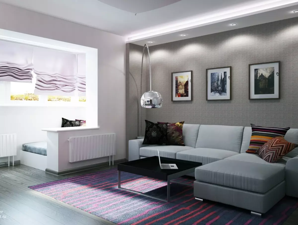 Salas de estar (191 fotos): Belas opções de design de interiores, design de designer exclusivo de salas de estar, idéias e dicas sobre arranjo 2021. Opções e características elegantes da decoração do salão de passagem 147_56