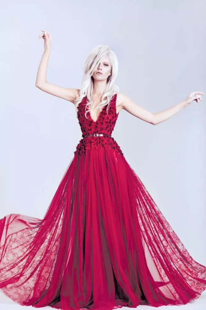 Raspberry dress