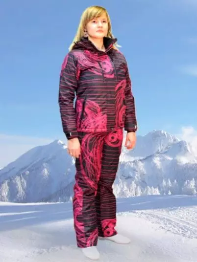Ски костими (90 фотографии): Женски зимски ски модели, како да се избере 14837_32