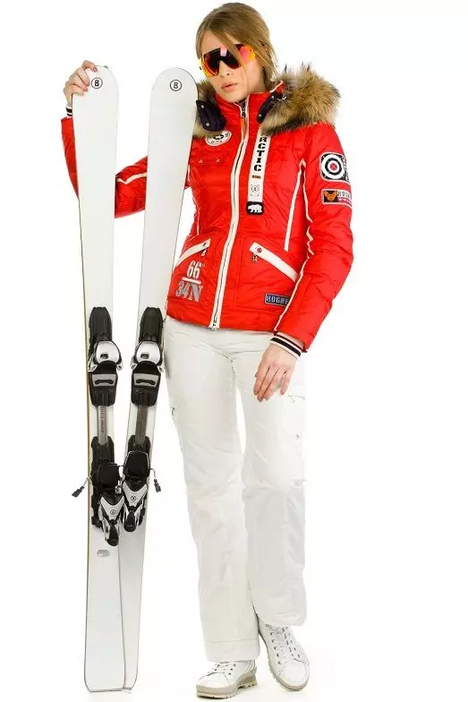 Ски костими (90 фотографии): Женски зимски ски модели, како да се избере 14837_36