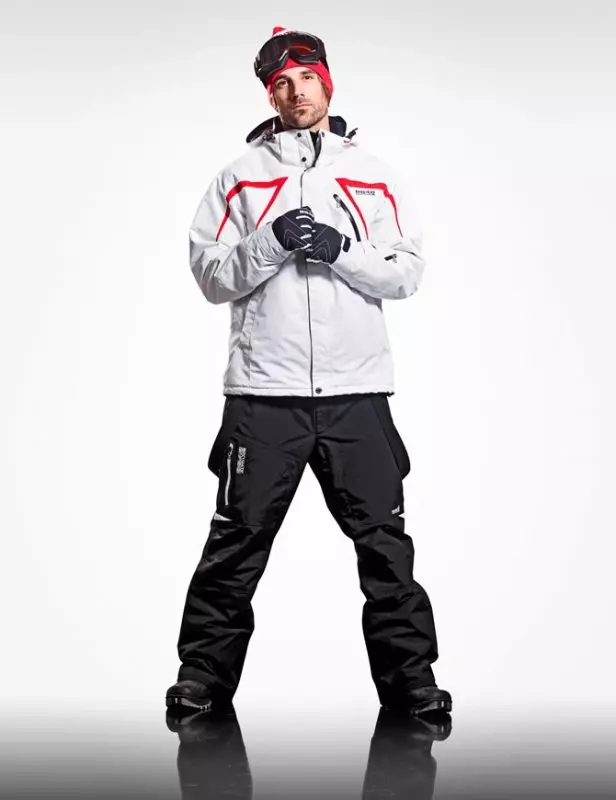 Ski kostim (90 foto): modèl ski sezon fredi Fanm, ki jan yo chwazi 14837_5