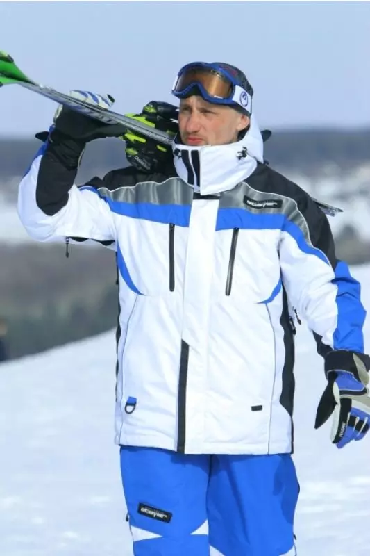 Ski kostim (90 foto): modèl ski sezon fredi Fanm, ki jan yo chwazi 14837_72
