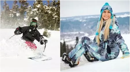 Ски костими (90 фотографија): Женски зимски модели скијања, како да изаберете 14837_78