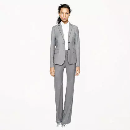 Kostum Wanita Trouser 2021 (242 Foto): Tren Anyar lan Fesyen, Gaya Chanel 14844_142