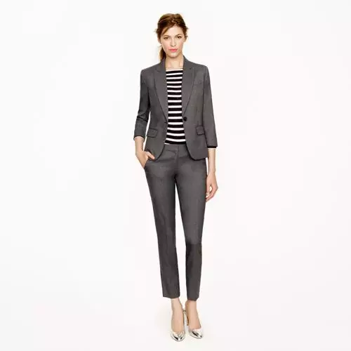 Kostiumy Damskie Spodnie 2021 (242 zdjęcia): Nowe i mody trendy, styl Chanel 14844_144