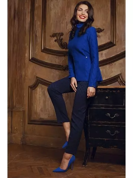 Kostiumy Damskie Spodnie 2021 (242 zdjęcia): Nowe i mody trendy, styl Chanel 14844_155