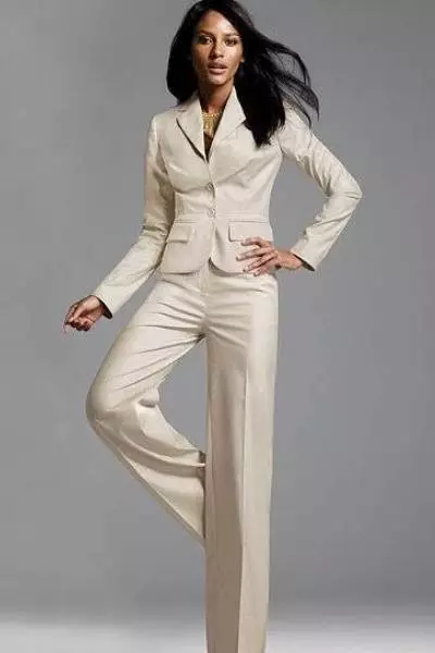 Trouser Women's Costumes 2021 (242 photos): New and Fashion Trends, Chanel Style 14844_164