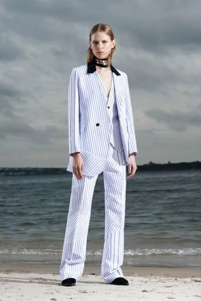 Чалбар Хатын-кызлар костюмы 2021 (242 фото): Яңа һәм мода тенденцияләре, Шанель стиле 14844_175