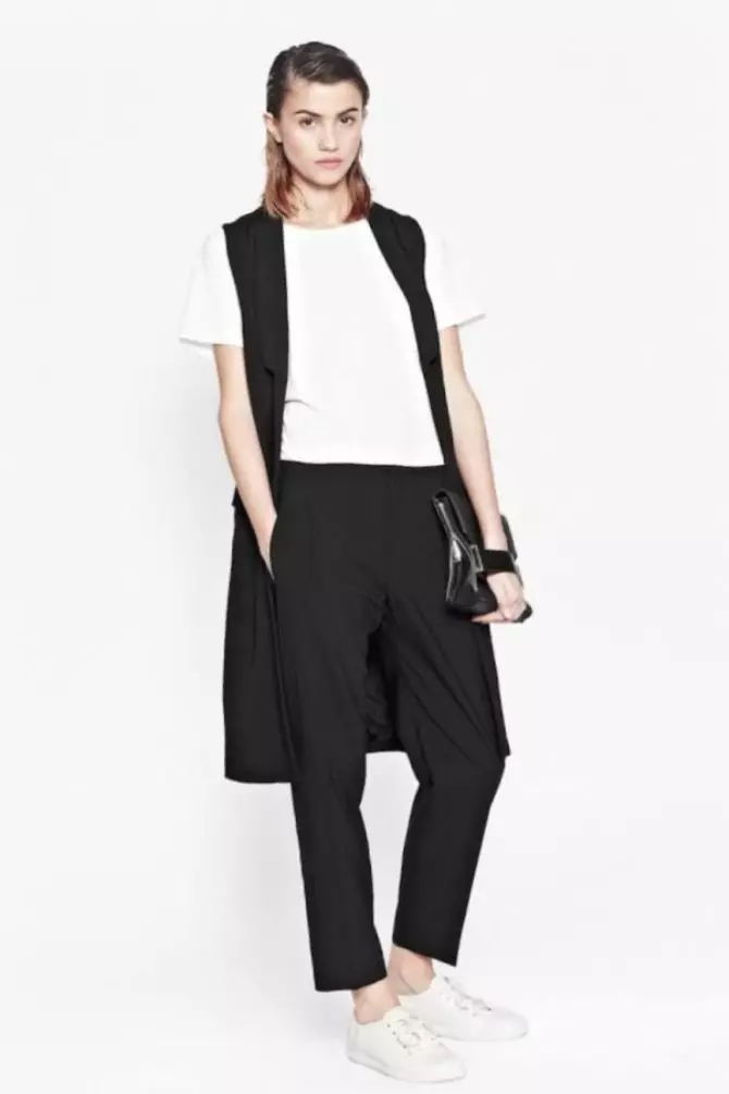 Bukser kvinners kostymer 2021 (242 bilder): Nye og motetrender, Chanel Style 14844_56
