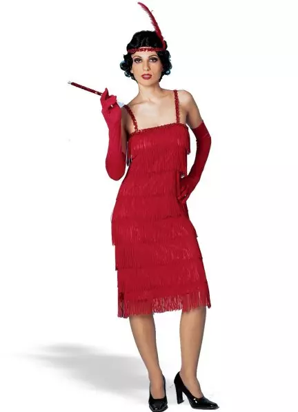 Fashion: 20s (55 mga larawan): Gangster Style Clothing for Women, Bright Retro Epoch of the 20th Century 14848_3