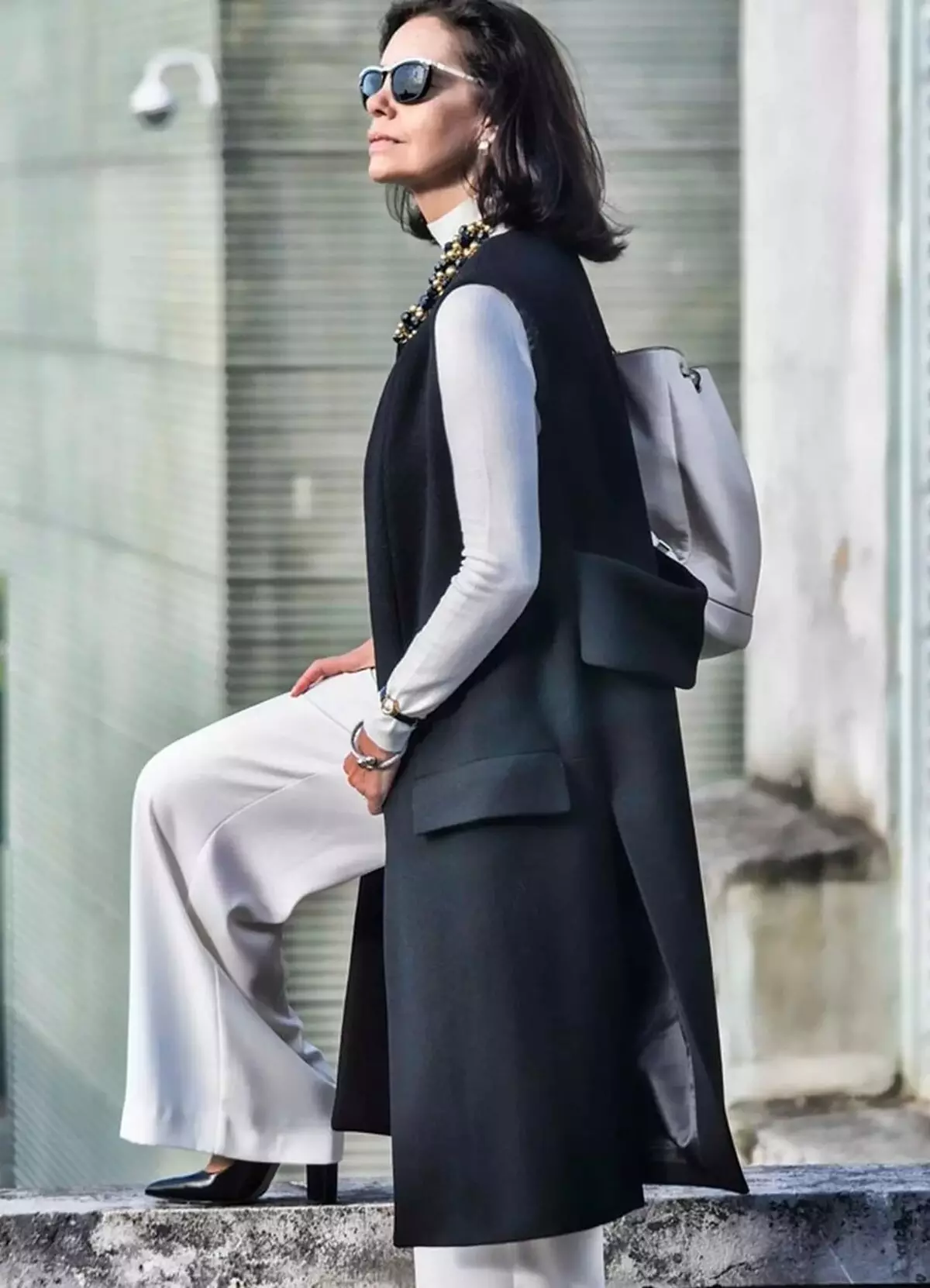 estil de roba per a les dones en 40 (56 fotos): com crear un guarda-roba casual i elegant, que és adequat per a dones plens 14852_53