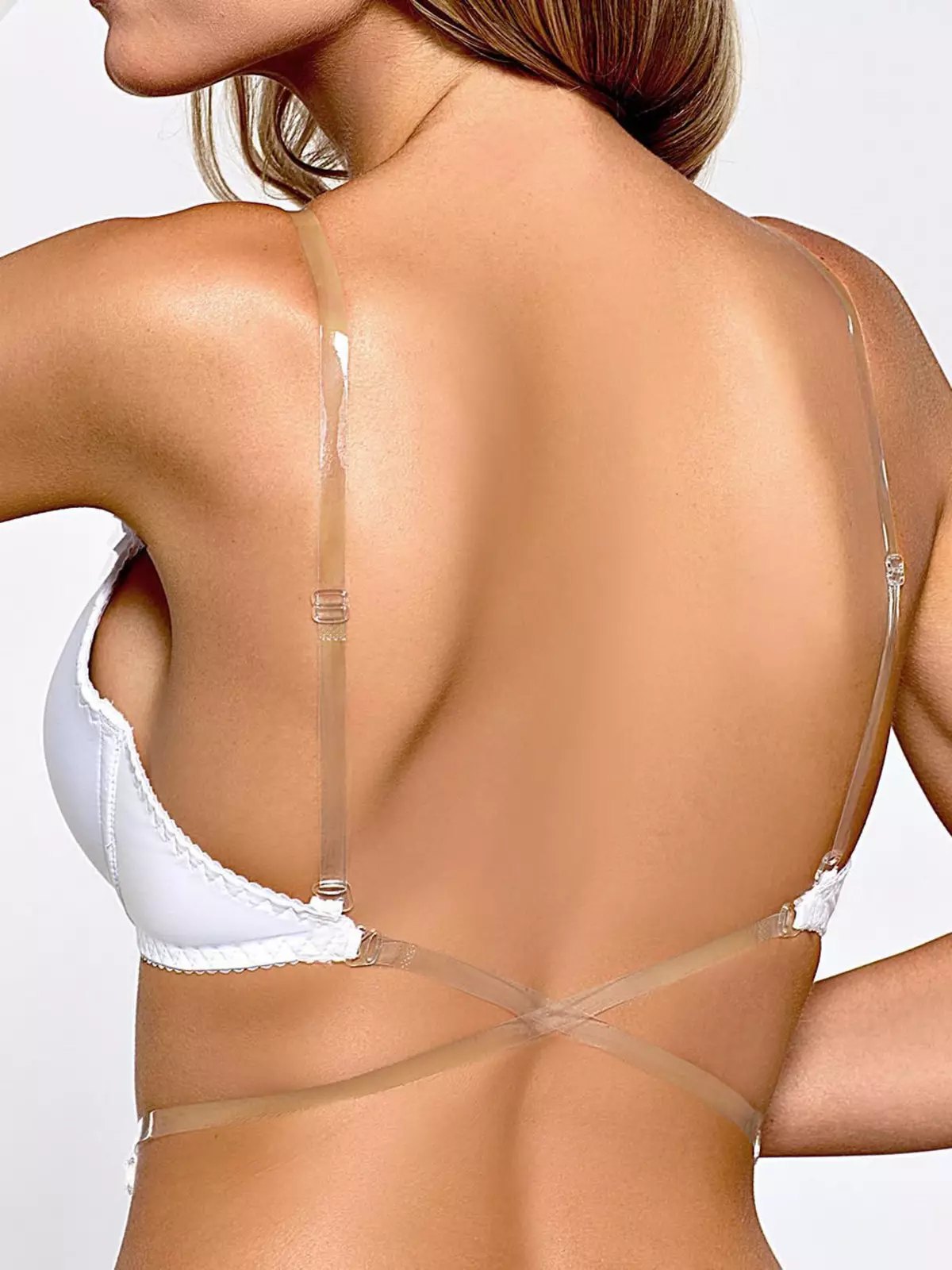 bras ໂດຍບໍ່ມີ fasteners (41 ຮູບ): ຍົກໂດຍບໍ່ມີ fasteners ຢູ່ດ້ານຫຼັງ 14895_34