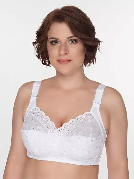 Cotton Bras (31 Billeder): Strikket knogle strikket bh 14899_16