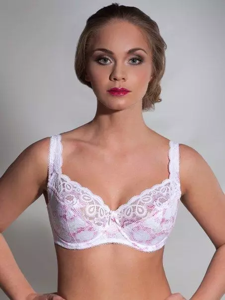 Cotton Bras (31 Billeder): Strikket knogle strikket bh 14899_27