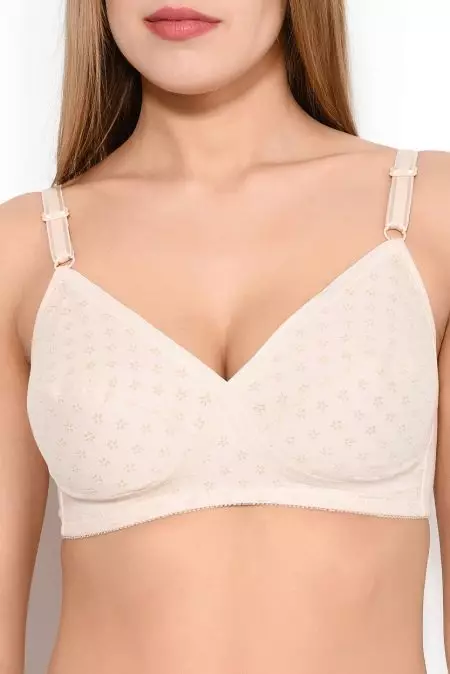 Cotton Bras (31 Billeder): Strikket knogle strikket bh 14899_28